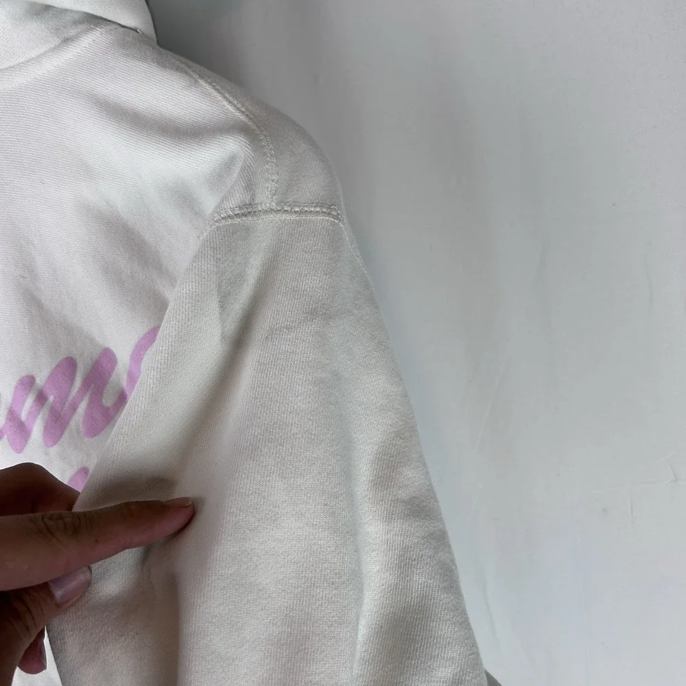 Views Podcast‎ Hoodie Mens Large Pullover Welcome Back Embroidered Sweatshirt